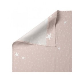 Set di Lenzuola HappyFriday Basic Kids Little star Rosa 2 Pezzi