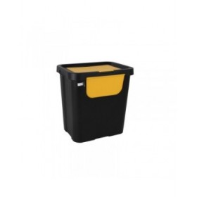 Secchio per Raccolta Differenziata Tontarelli Moda double Giallo (6 Unità) 24 L