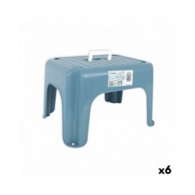 Sgabello Tontarelli Dumbo Azzurro 38 x 30 x 24 cm Con maniglia (6 Unità)