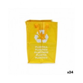 Sacchetti per la Spazzatura Confortime Plastic Giallo Plastica 24 Unità