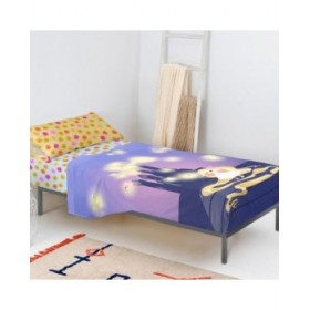 Set di Lenzuola HappyFriday Mr Fox Long Braid Multicolore Singolo 2 Pezzi