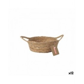 Cestino Multiuso Privilege   Marrone vimini ø 22 x 8 cm (12 Unità)