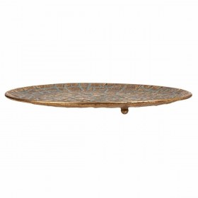 Centrotavola Alexandra House Living Dorato Ferro 55 x 5 x 55 cm