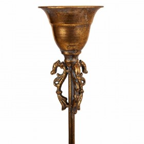 Candelabro Alexandra House Living Dorato Ferro 17 x 100 x 17 cm
