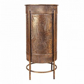 Vaso Alexandra House Living Dorato Ferro 30 x 65 x 30 cm