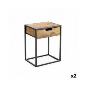 Tavolo aggiuntivo Confortime 40 x 30 x 68 cm (2 Unità)