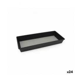 Contenitore per Sistemare Multiuso Confortime NON-SLIP 40 x 17 x 5 cm (24 Unità)