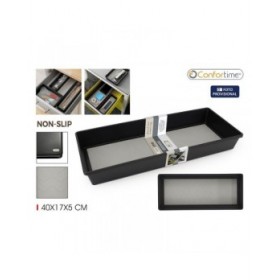 Contenitore per Sistemare Multiuso Confortime NON-SLIP 40 x 17 x 5 cm (24 Unità)