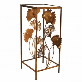 Tavolo angolare Alexandra House Living Dorato 33 x 76 x 35 cm