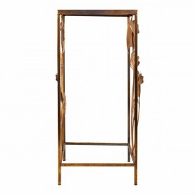 Tavolo angolare Alexandra House Living Dorato 33 x 76 x 35 cm