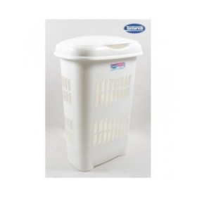 Secchio contenitore Tontarelli Bianco 55 L 46 x 34 x 64 cm (6 Unità)