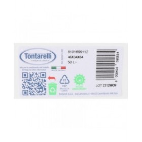 Secchio contenitore Tontarelli Bianco 55 L 46 x 34 x 64 cm (6 Unità)