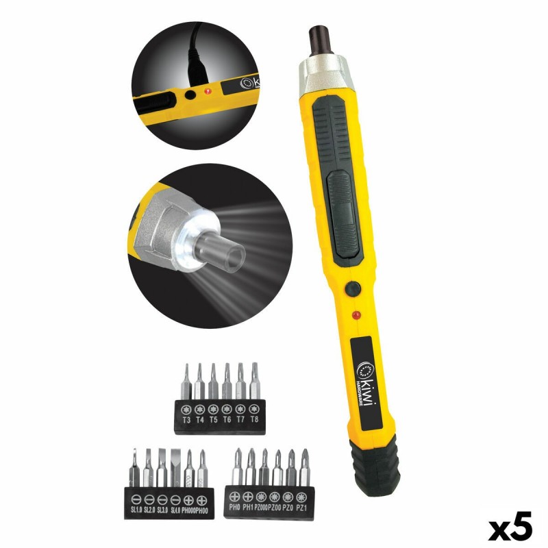 Cacciavite Elettrico Kiwi (5 Unità)