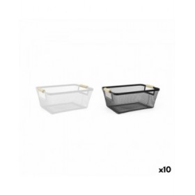 Cestino Multiuso Confortime Metallo 33,2 x 22,6 x 13,5 cm (10 Unità)