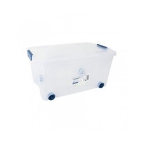 Scatola con Ruote per Organizzare Tontarelli 59 x 38 x 29 cm (6 Unità)