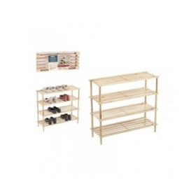 Panca portascarpe Confortime 74 x 26,5 x 64 cm (4 Unità)