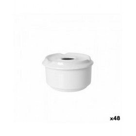 Posacenere Bianco 11 x 11 x 7 cm Settore Alberghiero (48 Unità)