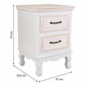 Comodino Alexandra House Living 33 x 53 x 37 cm
