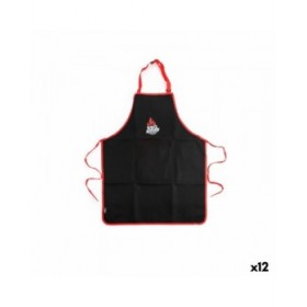 Grembiule Algon 61 x 75,5 cm Nero Barbecue