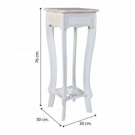 Tavolo aggiuntivo Alexandra House Living 30 x 76 x 30 cm