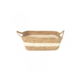 Scatola portaoggetti Privilege vimini 27 x 27 x 9 cm (8 Unità)