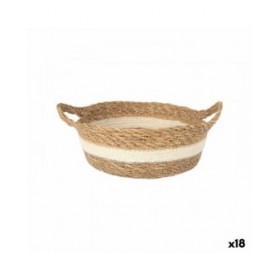 Scatola portaoggetti Privilege Privilege vimini ø 17 x 7 cm (18 Unità)