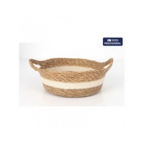 Scatola portaoggetti Privilege Privilege vimini ø 17 x 7 cm (18 Unità)