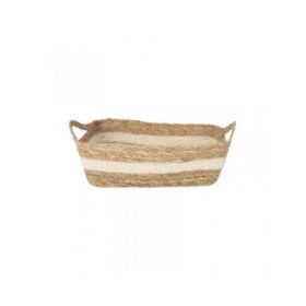 Scatola portaoggetti Privilege vimini 30 x 23 x 9 cm (8 Unità)