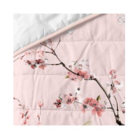 Trapunta HappyFriday HF Chinoiserie Multicolore Rosa 270 x 260 cm