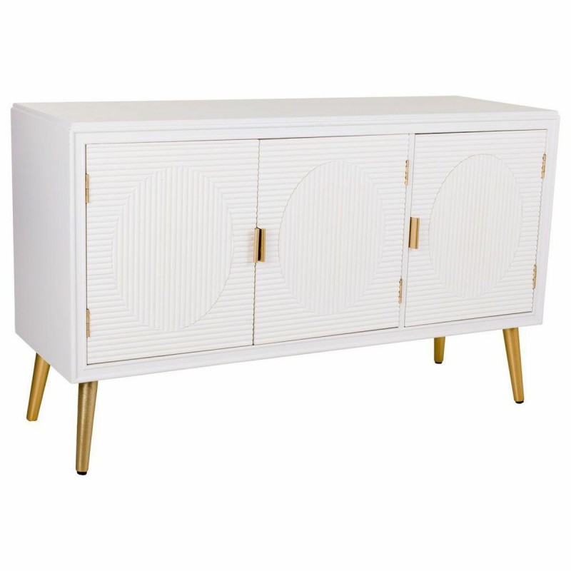 Credenza Alexandra House Living Bianco Dorato Legno MDF 41 x 71 x 120 cm