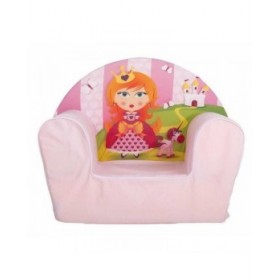 Poltrona per Bambini Principessa Rosa 44 x 34 x 53 cm