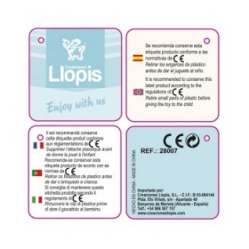 Coperta per Neonato Reversibile Con cappuccio 90 x 66 cm osos