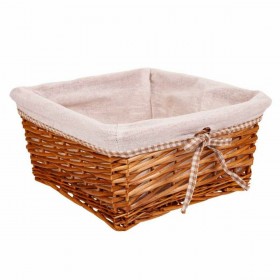 Set di Cesti Alexandra House Living Naturale vimini Legno di salice 29 x 15 x 29 cm 51 x 64 x 51 cm 36 x 15 x 36 cm 3 Pezzi