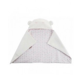 Coperta per Neonato Reversibile Con cappuccio 90 x 66 cm Stelle