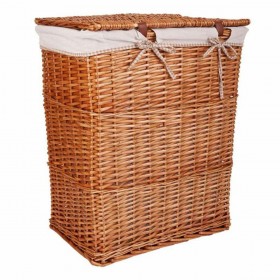 Set di Cesti Alexandra House Living Naturale vimini Legno di salice 35 x 63 x 53 cm 47 x 35 x 19 cm 41 x 30 x 16 cm 3 Pezzi
