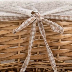 Set di Cesti Alexandra House Living Naturale vimini Legno di salice 3 Pezzi