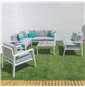 Panca Alexandra House Living Legno Riciclato 44 x 98 x 142 cm