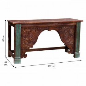 Ingresso Alexandra House Living Legno di mango 43 x 86 x 187 cm