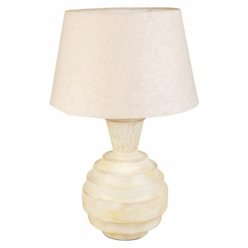 Lampada da tavolo Alexandra House Living Crema Ferro 25 x 63 x 25 cm