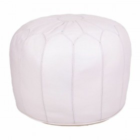 Puff Alexandra House Living Pelle 38 x 48 x 48 cm