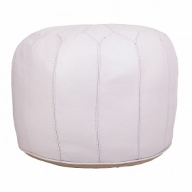 Puff Alexandra House Living Pelle 38 x 48 x 48 cm
