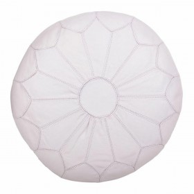 Puff Alexandra House Living Pelle 38 x 48 x 48 cm