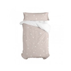 Set di copripiumino HappyFriday Basic Kids Rosa Singolo 2 Pezzi