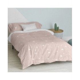 Set di copripiumino HappyFriday Basic Kids Rosa Singolo 2 Pezzi