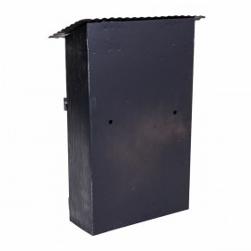 Cassetta della posta Alexandra House Living Nero Ferro 11 x 37 x 27 cm
