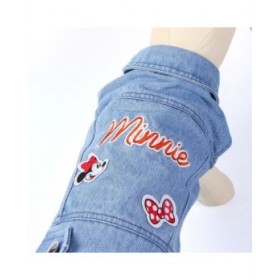 Giacca per cani Minnie Mouse M Azzurro