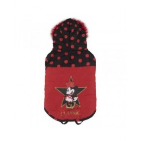 Cappotto per Cani Minnie Mouse Rosso L
