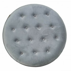 Panca Alexandra House Living Grigio Gomma Legno 70 x 47 x 70 cm