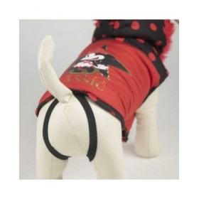 Cappotto per Cani Minnie Mouse Rosso L