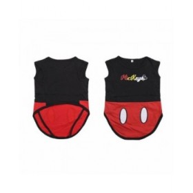 Maglietta per Cani Mickey Mouse Rosso